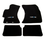 NRG Floor Mats - 2009-2011 Subaru Impreza WRX/STi (NRG Logo) - 4pc. NRG Floor Mats Carpeted  AXOPROS