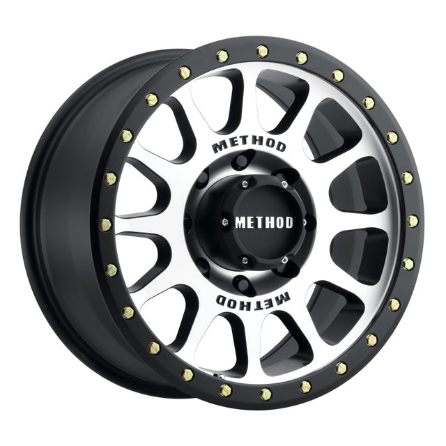 Method MR305 NV 17x8.5 0mm Offset 8x170 130.81mm CB Machined/Black Street Loc Wheel Method Wheels Wheels - Cast  AXOPROS