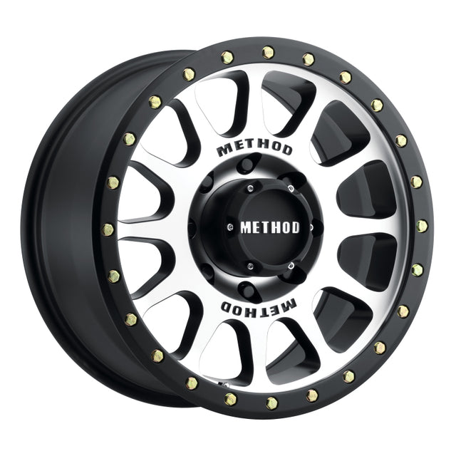 Method MR305 NV 18x9 +18mm Offset 8x170 130.81mm CB Machined/Black Street Loc Wheel Method Wheels Wheels - Cast  AXOPROS