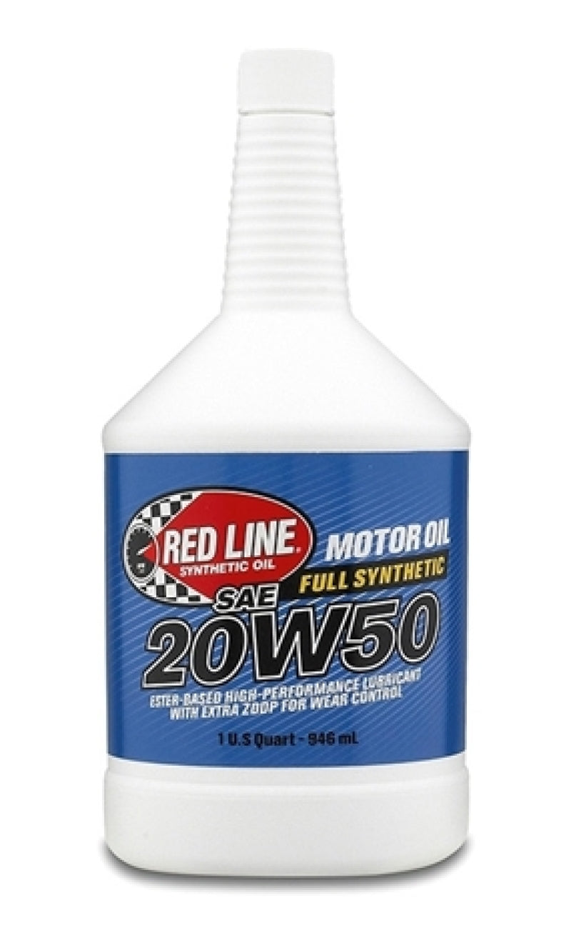 Red Line 20W50 Motor Oil - Quart Red Line Motor Oils  AXOPROS