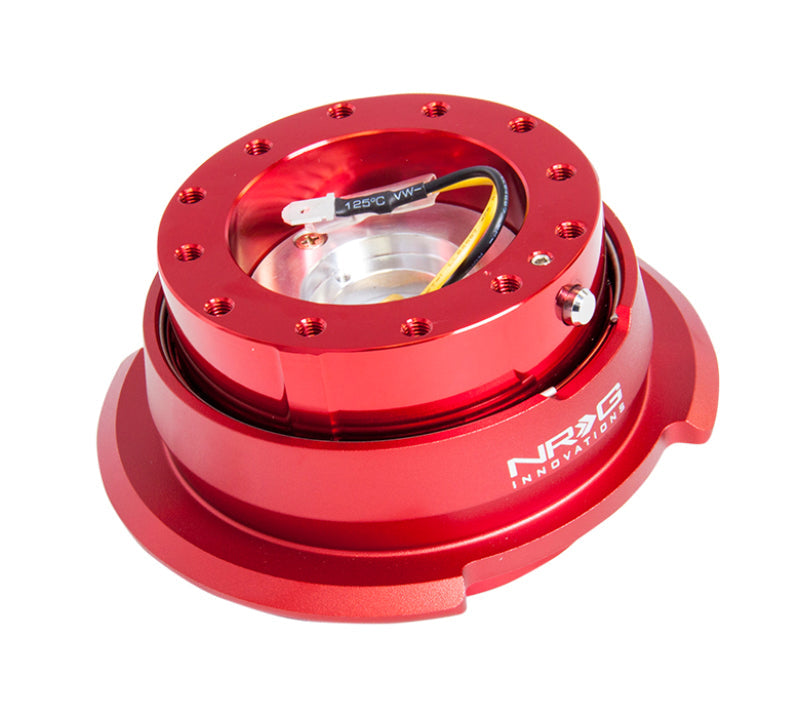 NRG Quick Release Kit Gen 2.8 - Red / Red Ring NRG Quick Release Adapters  AXOPROS