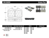 StopTech Performance Pad Stoptech Brake Pads - Performance  AXOPROS