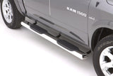 Lund 10-17 Dodge Ram 2500 Crew Cab 6in. Oval Straight SS Nerf Bars - Polished LUND Nerf Bars  AXOPROS