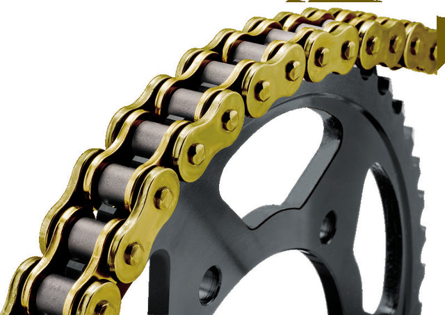 BikeMaster 530x120 BMOR O-Ring Chain - Gold/Gold BikeMaster Chains  AXOPROS