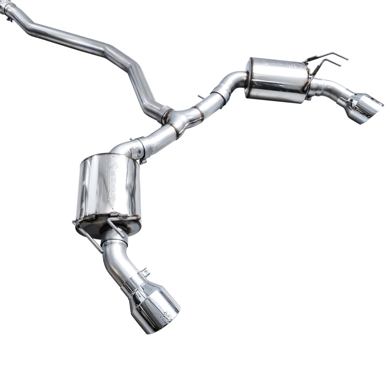 AWE Tuning 22+ Honda Civic Si/Acura Integra Touring Edition Catback Exhaust - Dual Chrome Silver Tip AWE Tuning Catback  AXOPROS
