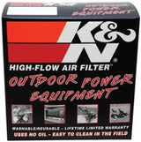 K&N Replacement Industrial Air Filter 1.875in ID x 3.5in OD x 7.125in H Kubota/John Deere/Bobcat K&N Engineering Air Filters - Drop In  AXOPROS