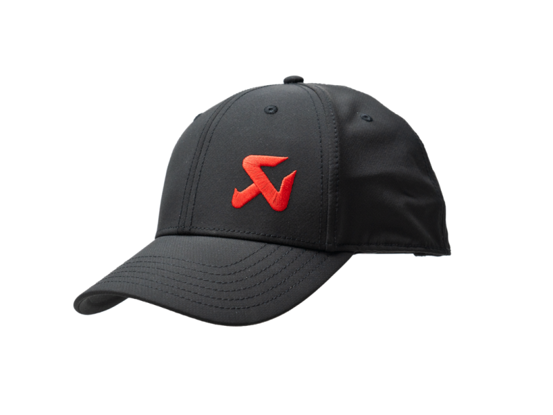 Akrapovic Logo Baseball Cap - Black Akrapovic Headwear  AXOPROS