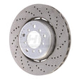SHW 01-06 BMW M3 3.2L Right Front Drilled Lightweight Brake Rotor (European Model) (34112282802) SHW Performance Brake Rotors - Drilled  AXOPROS