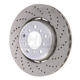SHW 01-06 BMW M3 3.2L Right Front Drilled Lightweight Brake Rotor (European Model) (34112282802) SHW Performance Brake Rotors - Drilled  AXOPROS