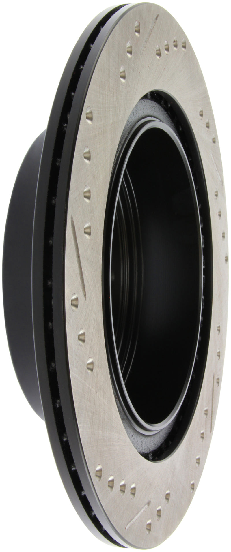 StopTech 06-07 350Z / 05-07 G35 / 06-07 G35X SportStop Slotted & Drilled Rear Left Rotor Stoptech Brake Rotors - Slot & Drilled  AXOPROS