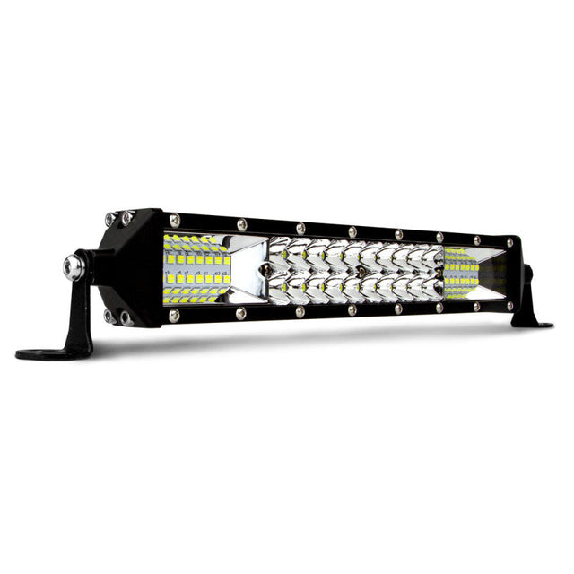 XK Glow 2-in-1 LED Light Bar w/ Pure White and Hunting Green Flood and Spot Work Light 10In XKGLOW Light Accessories and Wiring  AXOPROS