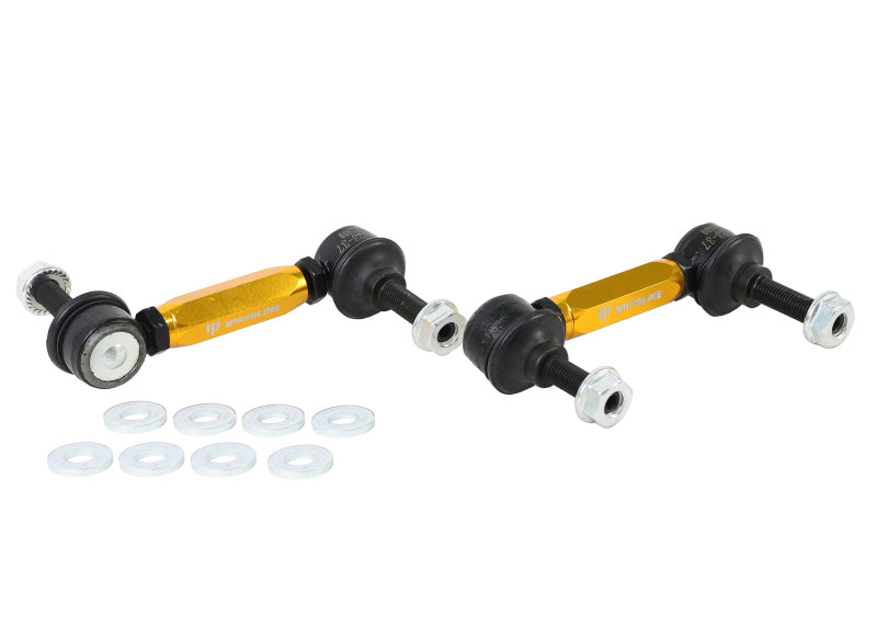 Whiteline 04-14 Volkswagen Golf Rear Sway Bar End Link Kit Whiteline Sway Bar Endlinks  AXOPROS