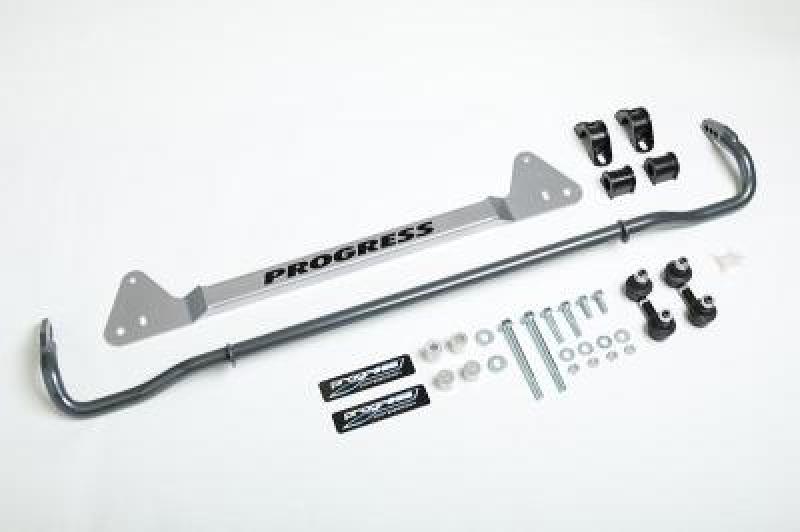 Progress Tech 92-95 Honda Civic Rear Sway Bar (22mm - Adjustable) Incl Bar Brace and Adj End Links Progress Technology Sway Bars  AXOPROS