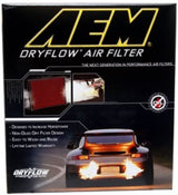 AEM 07-10 Impreza / 08-10 Forester 8.75in O/S L x 8.563in O/S W x 2.438in H DryFlow Air Filter