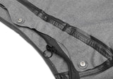 Rampage 1988-1994 Geo Tracker Soft Top OEM Replacement - Black Denim Rampage Soft Tops  AXOPROS