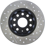 StopTech Slotted & Drilled Sport Brake Rotor Stoptech Brake Rotors - Slot & Drilled  AXOPROS