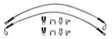 Wilwood Wilwood Ford Front Flexline Kit RAPTOR 2010-2014 Brake Line Kits aftermarket performance part