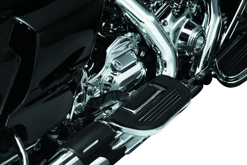 Kuryakyn Premium Ribbed Floorboards Without Adapter Chrome Kuryakyn Footpegs  AXOPROS