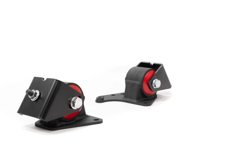 Innovative 94-97 Mazda Miata NA 1.8L Black Steel Replacement Mounts 60A Bushings (No Trans Mount) Innovative Mounts Engine Mounts  AXOPROS