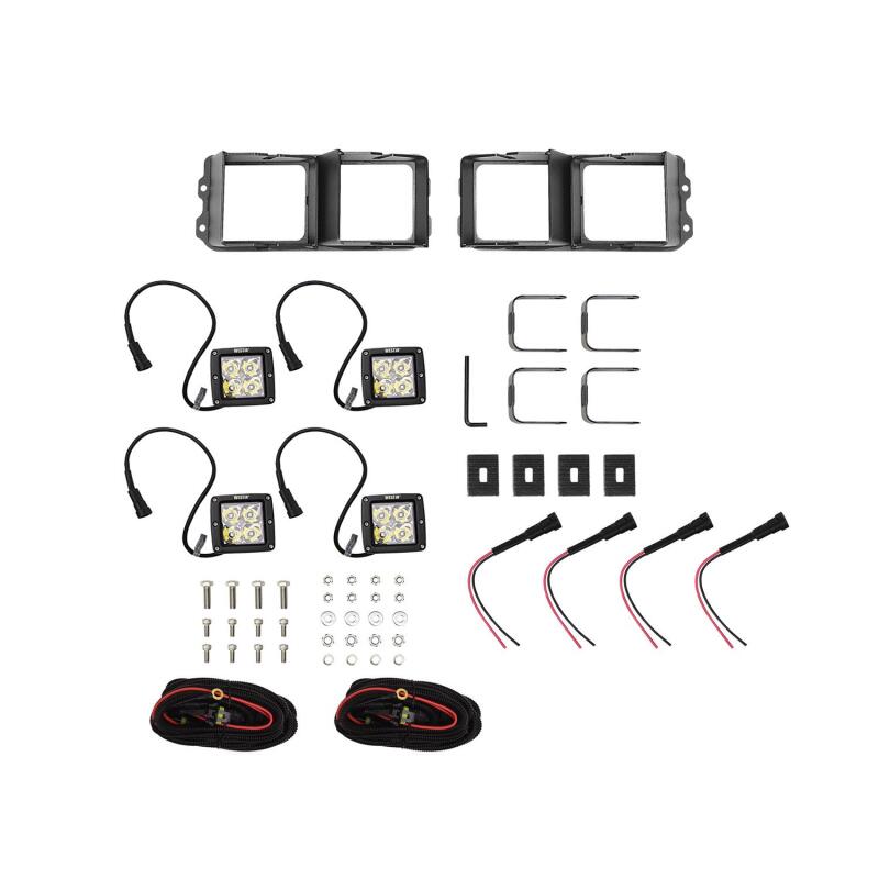 Westin 16-19 Chevy/GMC  Silverado/Sierra 1500 Pro-Mod Front Bumper Westin Bumpers - Steel  AXOPROS