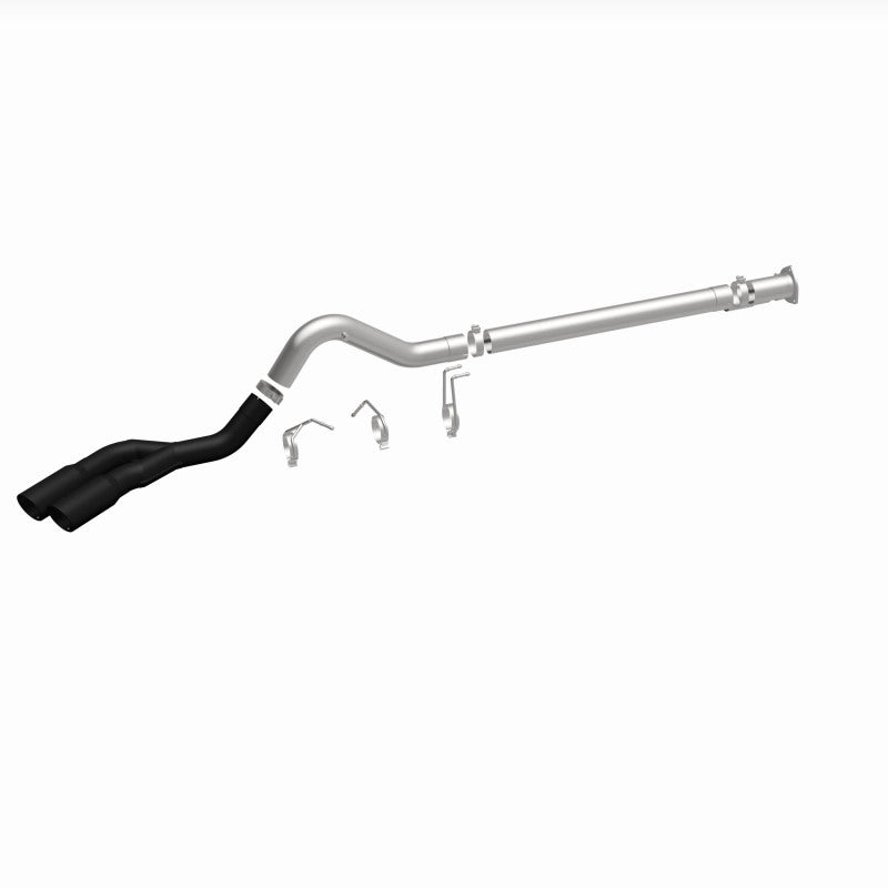 MagnaFlow 08-18 Ford F-250/F-350/F-450 4.6L/6.7 DPF-Back Black 4in Dual Single Rear Exit Magnaflow DPF Back  AXOPROS