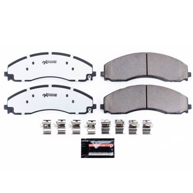Power Stop 17-19 Ford F-450 Super Duty Rear Z36 Truck & Tow Brake Pads w/Hardware PowerStop Brake Pads - Performance  AXOPROS