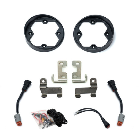 Baja Designs Baja Designs 12-23 Toyota Tacoma & 4Runner / 14-21 Tundra Squadron 2.0 Fog Pocket Kit (No Lights) Fog Lights aftermarket performance part