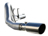 aFe MACHForce XP 4in DPF-Back SS Exhaust 5/07-10 GM Diesel Trucks V8-6.6L (td) LMM aFe DPF Back  AXOPROS