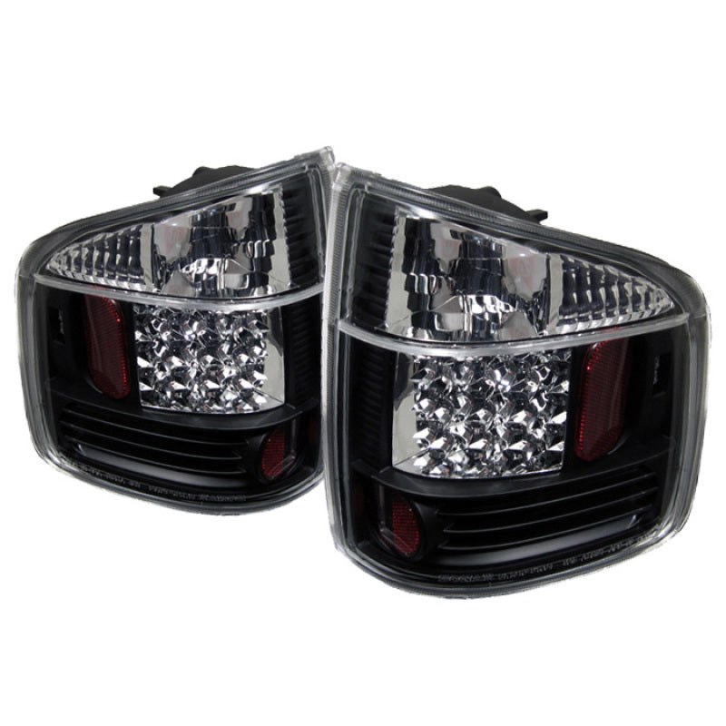 Spyder Chevy S10 94-04/GMC Sonoma 94-04/Isuzu Hombre 96-00 LED Tail Lights Blk ALT-YD-CS1094-LED-BK SPYDER Tail Lights  AXOPROS