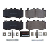 Power Stop 18-19 Jeep Grand Cherokee Front Z23 Evolution Sport Brake Pads w/Hardware PowerStop Brake Pads - Performance  AXOPROS