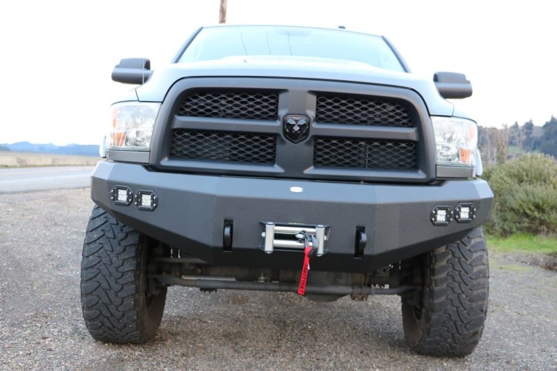 DV8 Offroad 10-14 Dodge Ram 2500/3500 Front Bumper DV8 Offroad Bumpers - Steel  AXOPROS