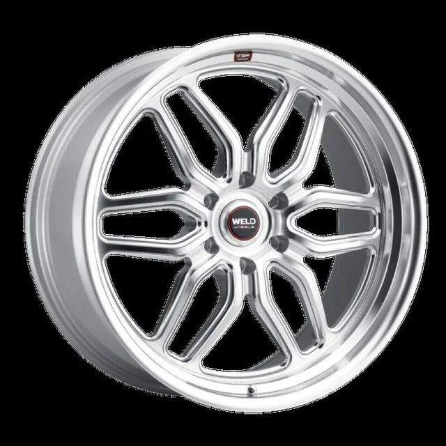 Weld Weld Racing 22x9.5 Laguna 6 6x135 ET25 BS6.23 Gloss Silver Machine 87.1 Wheels - Cast aftermarket performance part