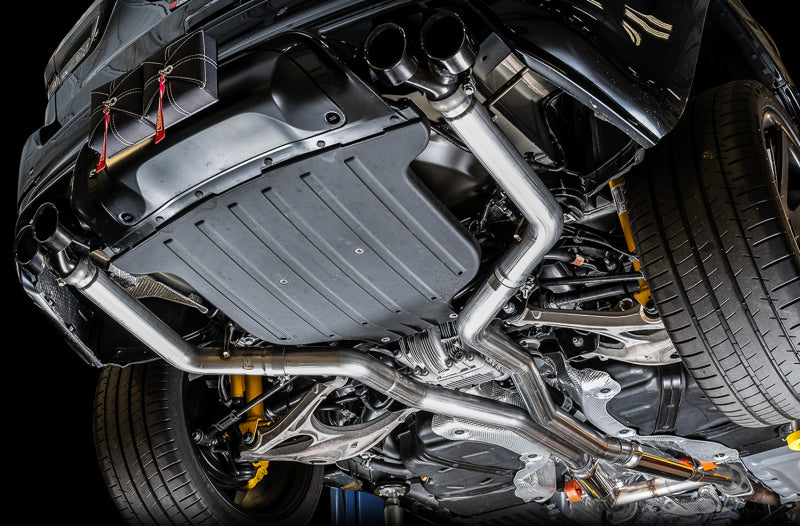 AWE Tuning 2020 Jeep Grand Cherokee SRT/Trackhawk Touring Edition Exhaust - Use w/Stock Tips AWE Tuning Catback  AXOPROS