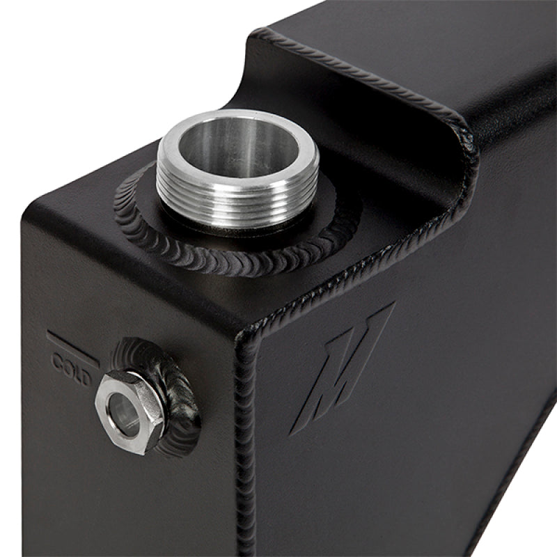 Mishimoto 99-03 Ford 7.3L Powerstroke Aluminum Degas Tank - Micro-Wrinkle Black Mishimoto Cooling Packages  AXOPROS
