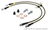 StopTech 09+ Nissan GTR Stainless Steel Rear Brake Lines Stoptech Brake Line Kits  AXOPROS