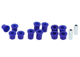 SuperPro 2005 Nissan Frontier LE Rear Leaf Spring and Shackle Bushing Kit Superpro Bushing Kits  AXOPROS