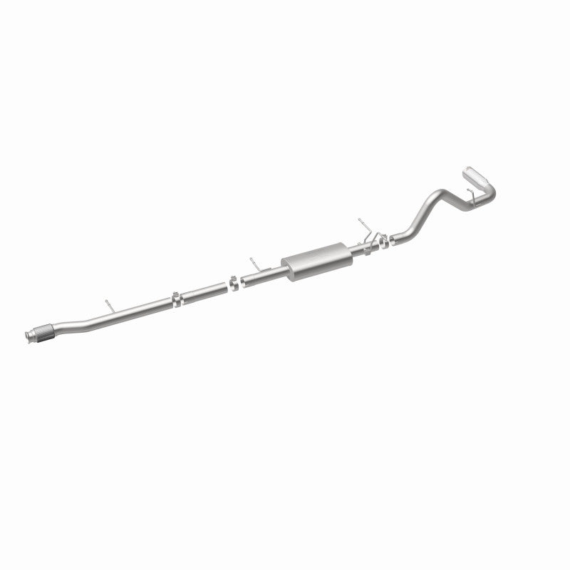 Magnaflow 14 Chevy Silverado V8 5.3L CC/EC Cab Single P/S Rear Exit Stainless Cat Back Perf Exhaust Magnaflow Catback  AXOPROS