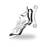 Performance Machine Caliper 112x6B Right - For 11.5in Disc - Chrome Performance Machine Brake Calipers - Perf  AXOPROS
