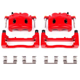 Power Stop 08-16 Cadillac Escalade Front Red Calipers w/Brackets - Pair PowerStop Brake Calipers - Perf  AXOPROS