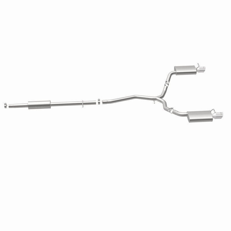 MagnaFlow 11-13 Ford Explorer V6 3.5L SS Catback Exhaust Dual Split Rear Exit w/ 3.5in SS Tips Magnaflow Catback  AXOPROS