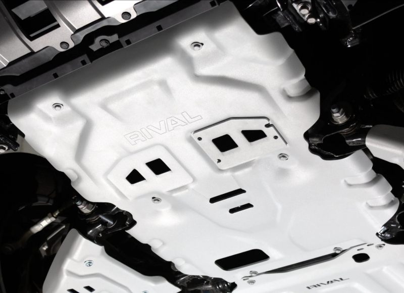 Rival 4x4 Rival 24-26 Toyota Tacoma Toyota 4Runner Toyota Land Cruiser Aluminum Engine Skid Plate Skid Plates aftermarket performance part