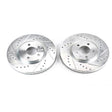 Power Stop 03-09 Chrysler PT Cruiser Front Evolution Drilled & Slotted Rotors - Pair PowerStop Brake Rotors - Slot & Drilled  AXOPROS