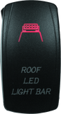 DragonFire Racing Lighted Switch Roof Led On/Off Red DragonFire Racing Relays  AXOPROS