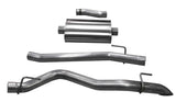 Corsa 2020-2024 Jeep Gladiator JT 3.0in Cat-Back Single Side Exit w/ Turn Down Tip CORSA Performance Catback  AXOPROS