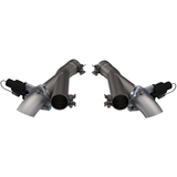 2012-2022 Jeep Grand Cherokee SRT Trackhawk Dodge Durango SRT QTP Aggressor Cutout Pipes QTP Exhaust Cutouts  AXOPROS