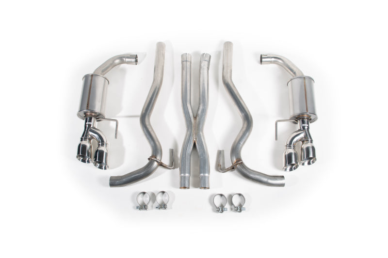 Roush 2018-2024 Ford Mustang 5.0L V8 Cat-Back Exhaust Kit (Fastback Only) Roush Catback  AXOPROS