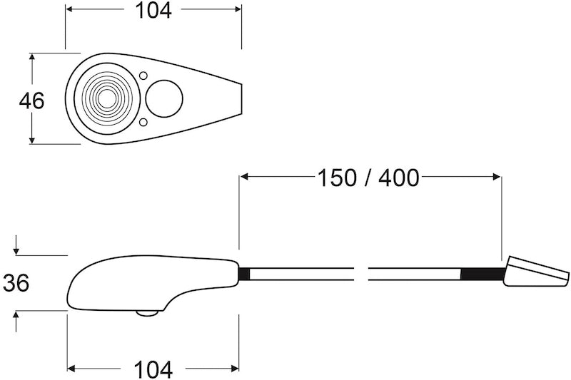 Hella Interiorlamp 400 Bic Md931V Black 2Ja Hella Interior Lighting  AXOPROS