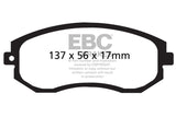 EBC 12+ Scion FR-S 2 Ultimax2 Front Brake Pads EBC Brake Pads - OE  AXOPROS
