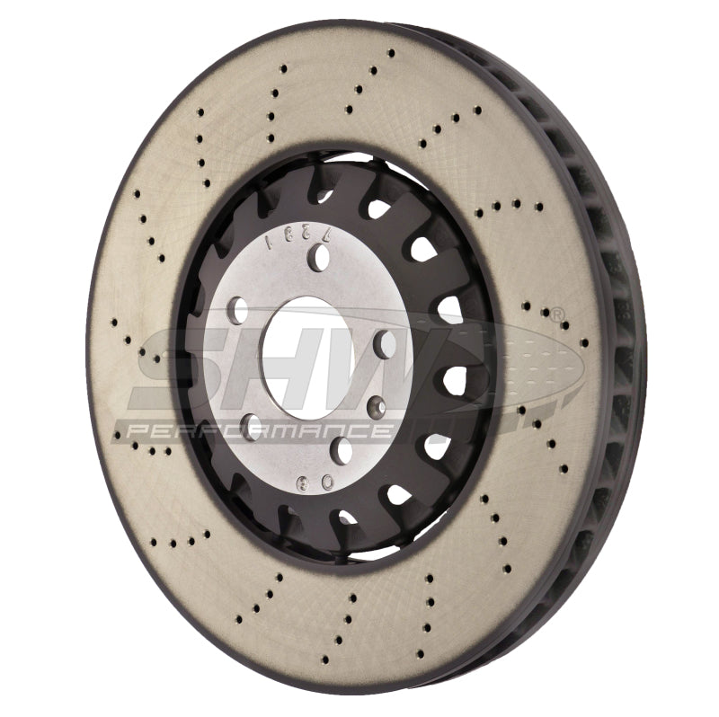 SHW 18-22 Audi RS5 2.9L Front Smooth Lightweight Brake Rotor (4M0615301AM) SHW Performance Brake Rotors - OE  AXOPROS