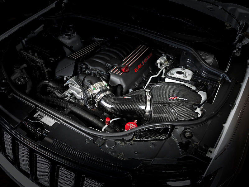 aFe Black Series Cold Air Intake 12-19 Jeep Grand Cherokee (WK2) SRT-8/SRT V8 6.4L HEMI aFe Air Intake Components  AXOPROS